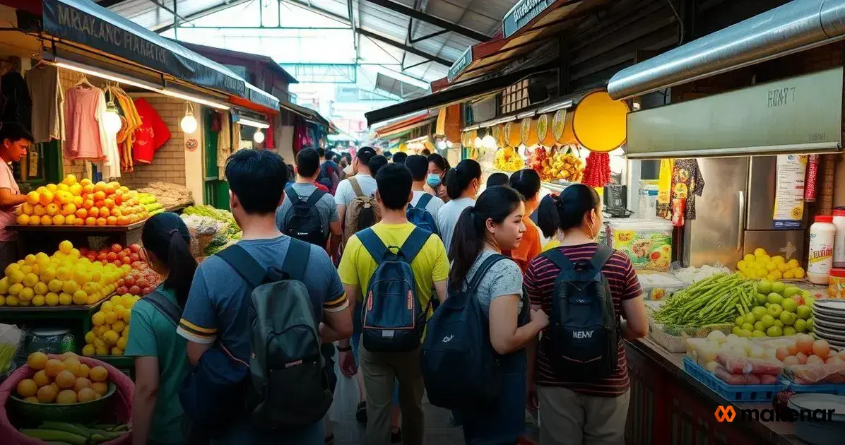 Alimentação acessível durante as viagens