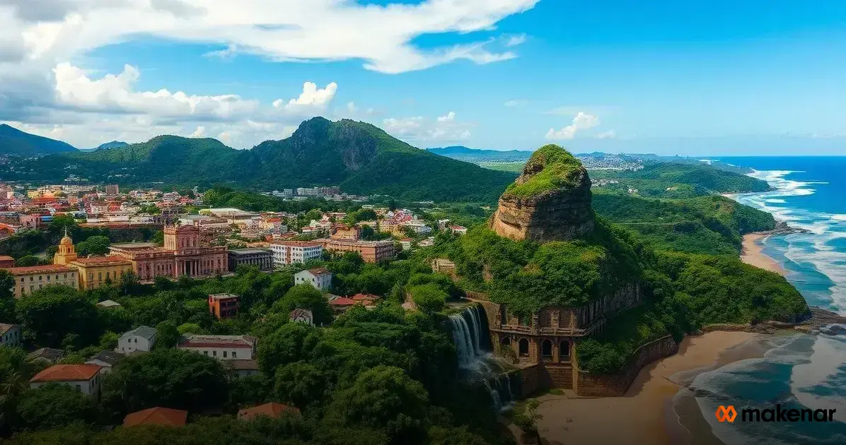 Atrações turísticas pelo caminho