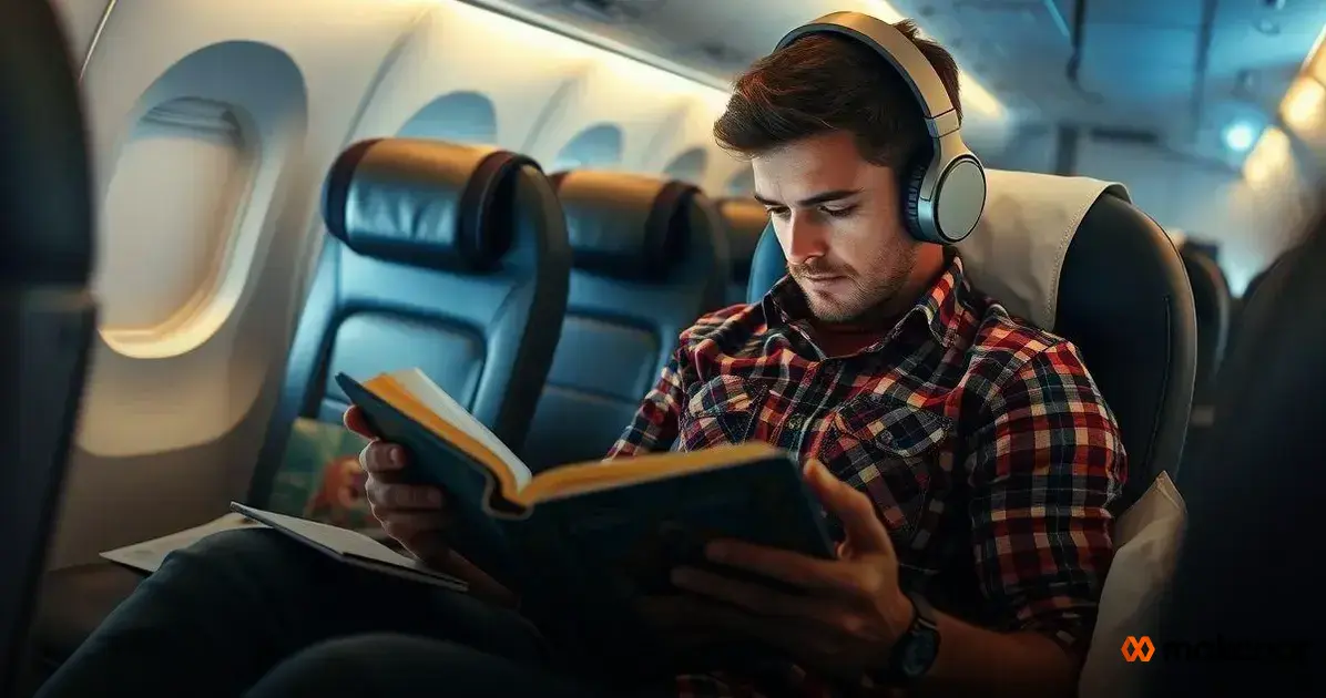 Sugestões de leitura para voos longos