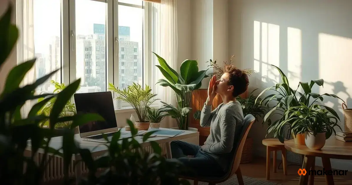 Técnicas de respiração e relaxamento