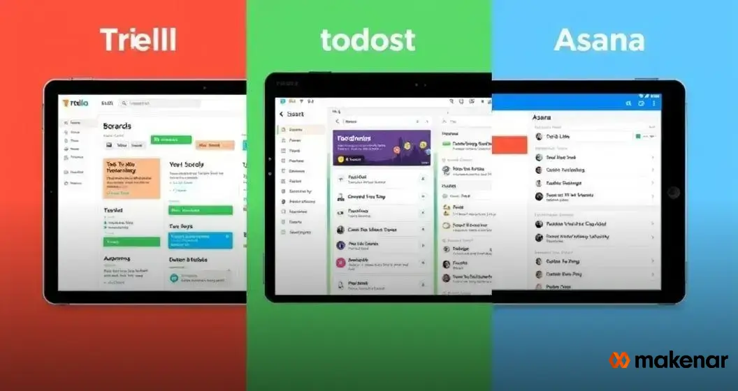 Comparação entre apps populares