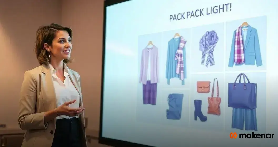 Conselhos de especialistas em viagens leves